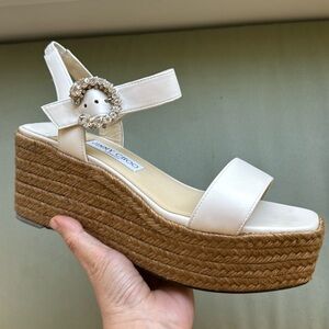 Jimmy Choo Mirabelle 70 Platform Espadrille